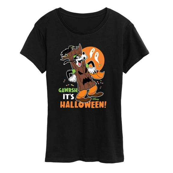 Mickey & Friends - Gawrsh It's Halloween - Women's Short Sleeve Graphic T-Shirt
