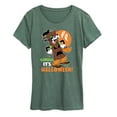 thumbnail image 1 of Mickey & Friends - Gawrsh It's Halloween - Women's Short Sleeve Graphic T-Shirt, 1 of 5