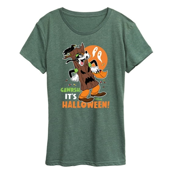 Mickey & Friends - Gawrsh It's Halloween - Women's Short Sleeve Graphic T-Shirt