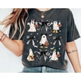 thumbnail image 1 of Mickey & Friends Ghost Coquette Bow Halloween Comfort Colors T-Shirt, Disney Mickey's Not So Scary Party Tee, Disneyland Family Spooky Season 2024 Trip, 1 of 3