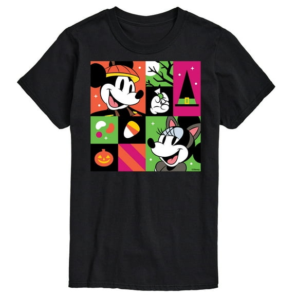 Mickey & Friends - Ghost Shadow - Men's Short Sleeve Graphic T-Shirt