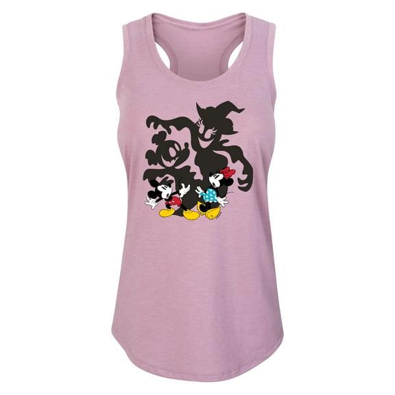 Mickey & Friends - Ghost Shadows - Women's Racerback Tank Top