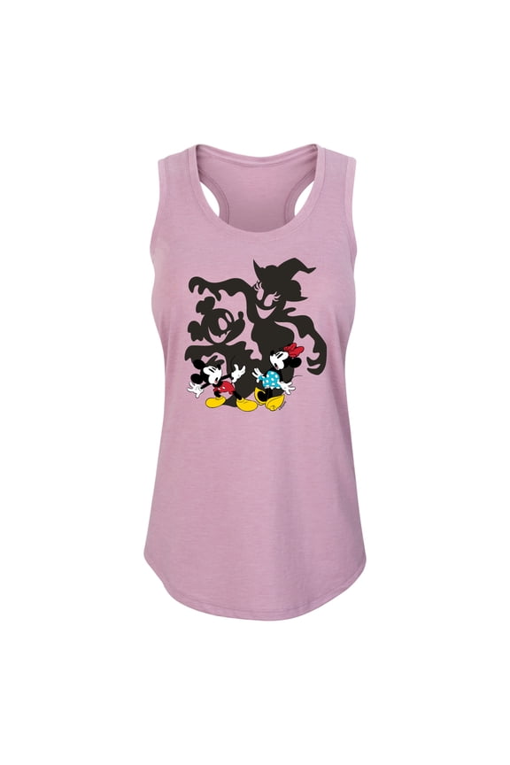 Mickey & Friends - Ghost Shadows - Women's Racerback Tank Top