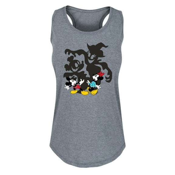 Mickey & Friends - Ghost Shadows - Women's Racerback Tank Top