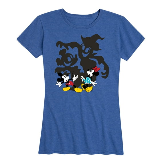 Mickey & Friends - Ghost Shadows - Women's Short Sleeve Graphic T-Shirt