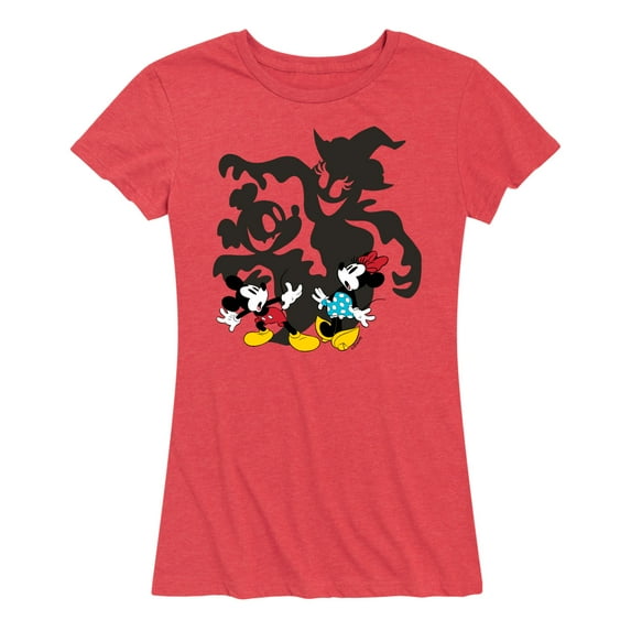 Mickey & Friends - Ghost Shadows - Women's Short Sleeve Graphic T-Shirt