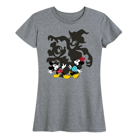 Mickey & Friends - Ghost Shadows - Women's Short Sleeve Graphic T-Shirt