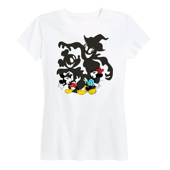 Mickey & Friends - Ghost Shadows - Women's Short Sleeve Graphic T-Shirt