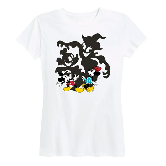 Mickey & Friends - Ghost Shadows - Women's Short Sleeve Graphic T-Shirt