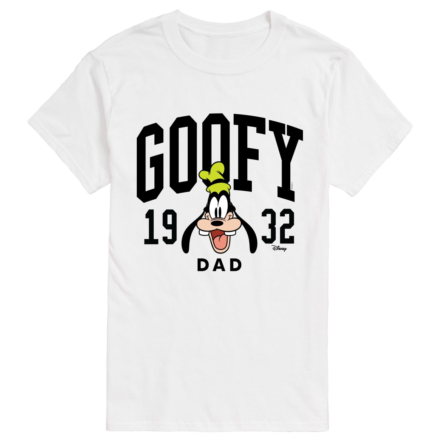Mickey & Friends Goofy Dad Father's Day Gift Men's Short Sleeve — free download