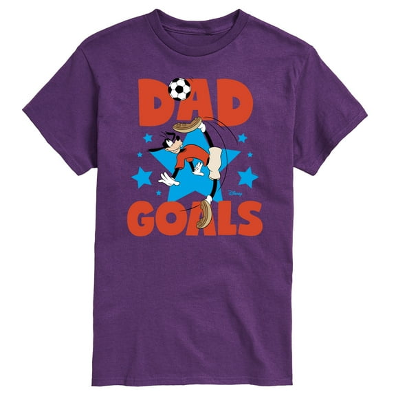Mickey & Friends - Goofy Dad Goals - Father's Day Gift - Men's Short Sleeve Graphic T-Shirt
