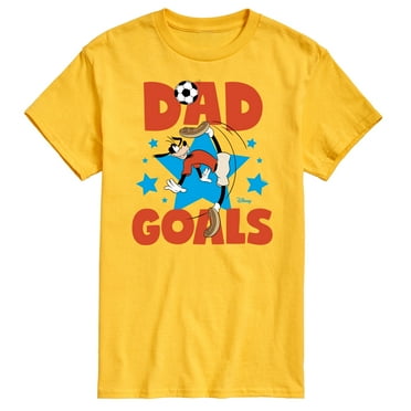 Mickey & Friends - Goofy Dad Goals - Father's Day Gift - Men's Short Sleeve Graphic T-Shirt