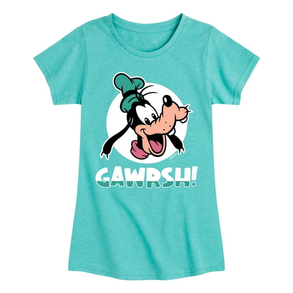 Mickey & Friends - Goofy Gawrsh - Toddler And Youth Girls Short Sleeve Graphic T-Shirt