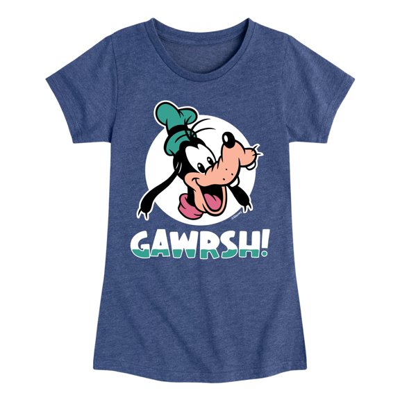 Mickey & Friends - Goofy Gawrsh - Toddler And Youth Girls Short Sleeve Graphic T-Shirt