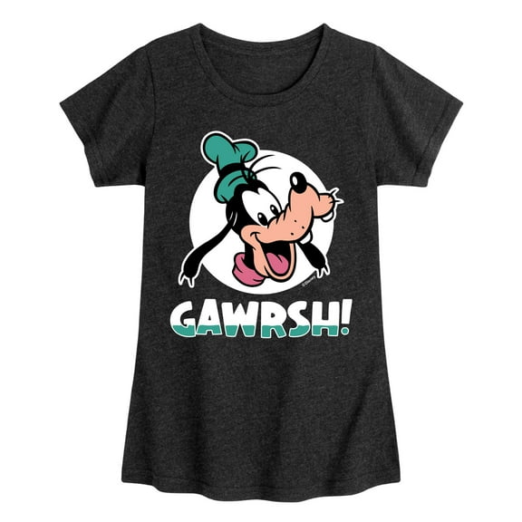 Mickey & Friends - Goofy Gawrsh - Toddler And Youth Girls Short Sleeve Graphic T-Shirt