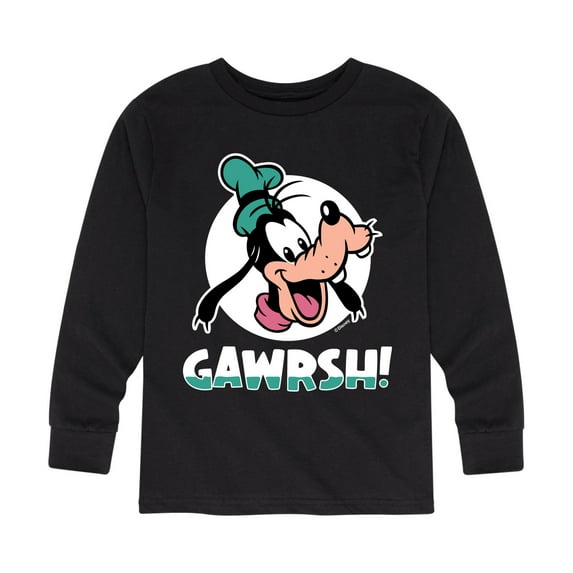 Mickey & Friends - Goofy Gawrsh - Toddler And Youth Long Sleeve Graphic T-Shirt