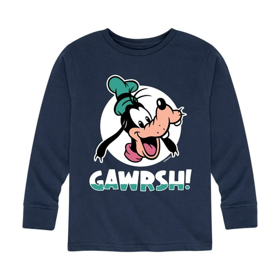 Mickey & Friends - Goofy Gawrsh - Toddler And Youth Long Sleeve Graphic T-Shirt
