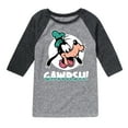 thumbnail image 1 of Mickey & Friends - Goofy Gawrsh - Toddler And Youth Raglan Graphic T-Shirt, 1 of 4