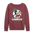 thumbnail image 1 of Mickey & Friends - Goofy Gawrsh - Women's Lightweight French Terry Long Sleeve Shirt, 1 of 5