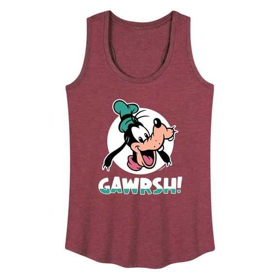 Mickey & Friends - Goofy Gawrsh - Women's Racerback Tank Top