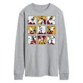 thumbnail image 1 of Mickey & Friends - Goofy Grid - Men's Long Sleeve T-Shirt, 1 of 5