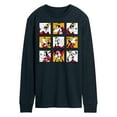 thumbnail image 1 of Mickey & Friends - Goofy Grid - Men's Long Sleeve T-Shirt, 1 of 5