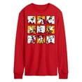 thumbnail image 1 of Mickey & Friends - Goofy Grid - Men's Long Sleeve T-Shirt, 1 of 4