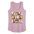thumbnail image 1 of Mickey & Friends - Goofy Grid - Women's Racerback Tank Top, 1 of 5