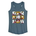 thumbnail image 1 of Mickey & Friends - Goofy Grid - Women's Racerback Tank Top, 1 of 5