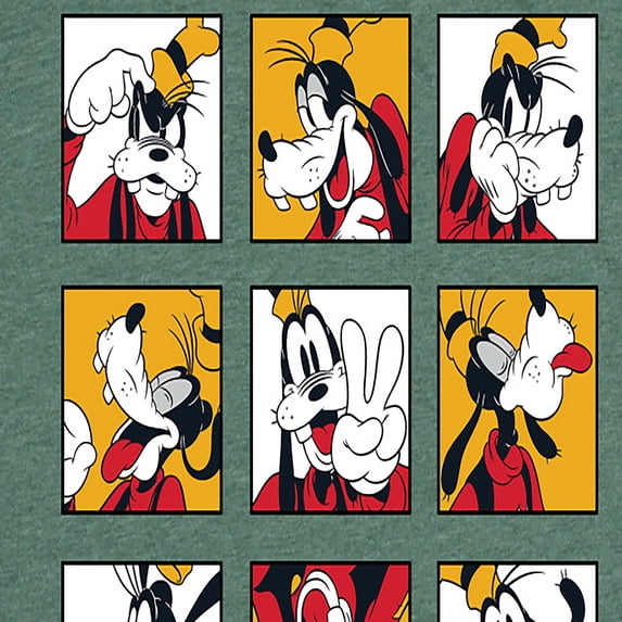 Mickey & Friends - Goofy Grid - Women's Short Sleeve Graphic T-Shirt