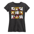 thumbnail image 1 of Mickey & Friends - Goofy Grid - Women's Short Sleeve Graphic T-Shirt, 1 of 5