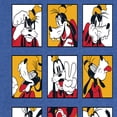 thumbnail image 1 of Mickey & Friends - Goofy Grid - Women's Short Sleeve Graphic T-Shirt, 1 of 4
