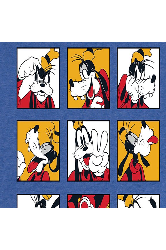 Mickey & Friends - Goofy Grid - Women's Short Sleeve Graphic T-Shirt