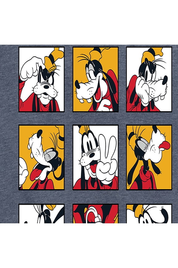 Mickey & Friends - Goofy Grid - Women's Short Sleeve Graphic T-Shirt