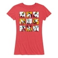 thumbnail image 1 of Mickey & Friends - Goofy Grid - Women's Short Sleeve Graphic T-Shirt, 1 of 5