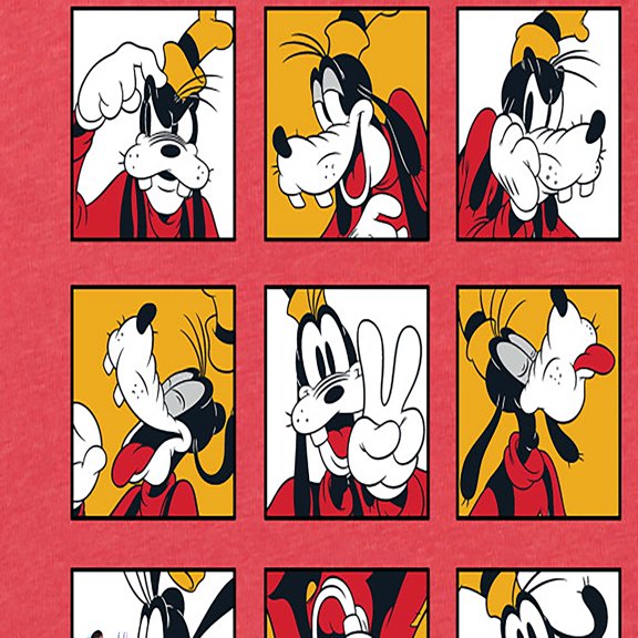 Mickey & Friends - Goofy Grid - Women's Short Sleeve Graphic T-Shirt