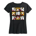thumbnail image 1 of Mickey & Friends - Goofy Grid - Women's Short Sleeve Graphic T-Shirt, 1 of 5