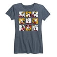 thumbnail image 1 of Mickey & Friends - Goofy Grid - Women's Short Sleeve Graphic T-Shirt, 1 of 5
