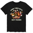 thumbnail image 1 of Mickey & Friends - Gourd Times With Best Friends - Men's Short Sleeve Graphic T-Shirt, 1 of 4