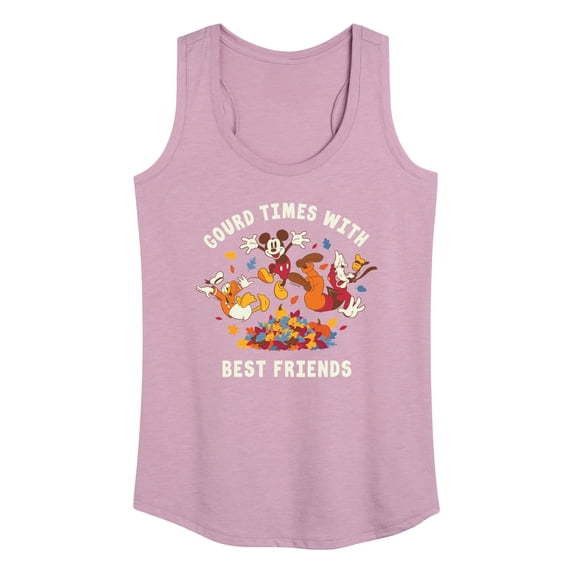 Mickey & Friends - Gourd Times With Best Friends - Women's Racerback Tank Top