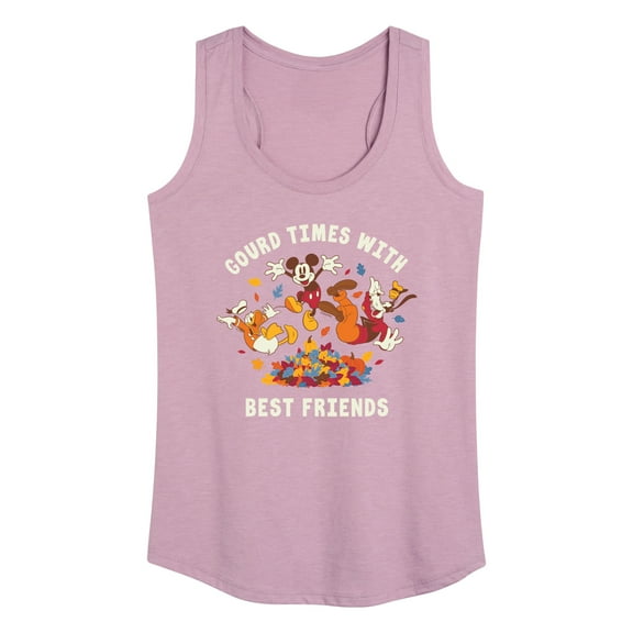 Mickey & Friends - Gourd Times With Best Friends - Women's Racerback Tank Top