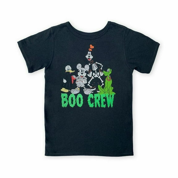 Mickey & Friends Halloween Boo Crew Boys T Shirt Size 4