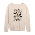 thumbnail image 1 of Mickey & Friends - Halloween Collage - Women's Lightweight French Terry Long Sleeve Shirt, 1 of 5