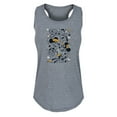 thumbnail image 1 of Mickey & Friends - Halloween Collage - Women's Racerback Tank Top, 1 of 5