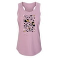 thumbnail image 1 of Mickey & Friends - Halloween Collage - Women's Racerback Tank Top, 1 of 5