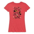 thumbnail image 1 of Mickey & Friends - Halloween Collage - Women's Short Sleeve Graphic T-Shirt, 1 of 5