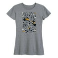 thumbnail image 1 of Mickey & Friends - Halloween Collage - Women's Short Sleeve Graphic T-Shirt, 1 of 5