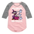 thumbnail image 1 of Mickey & Friends - Halloween Is Bootacular - Toddler And Youth Girls Raglan Graphic T-Shirt, 1 of 5