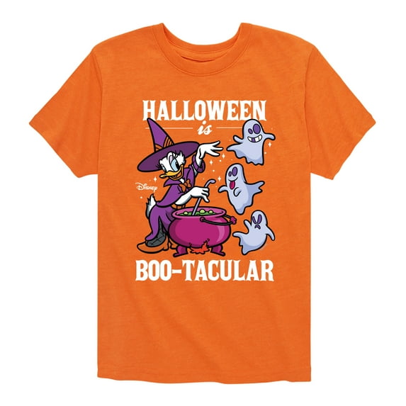 Mickey & Friends - Halloween Is Bootacular - Toddler And Youth Short Sleeve Graphic T-Shirt