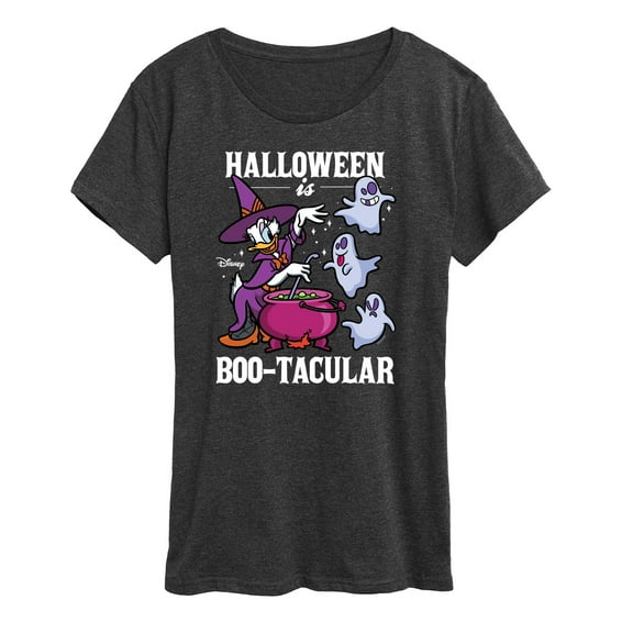 Mickey & Friends - Halloween Is Bootacular - Women's Short Sleeve Graphic T-Shirt
